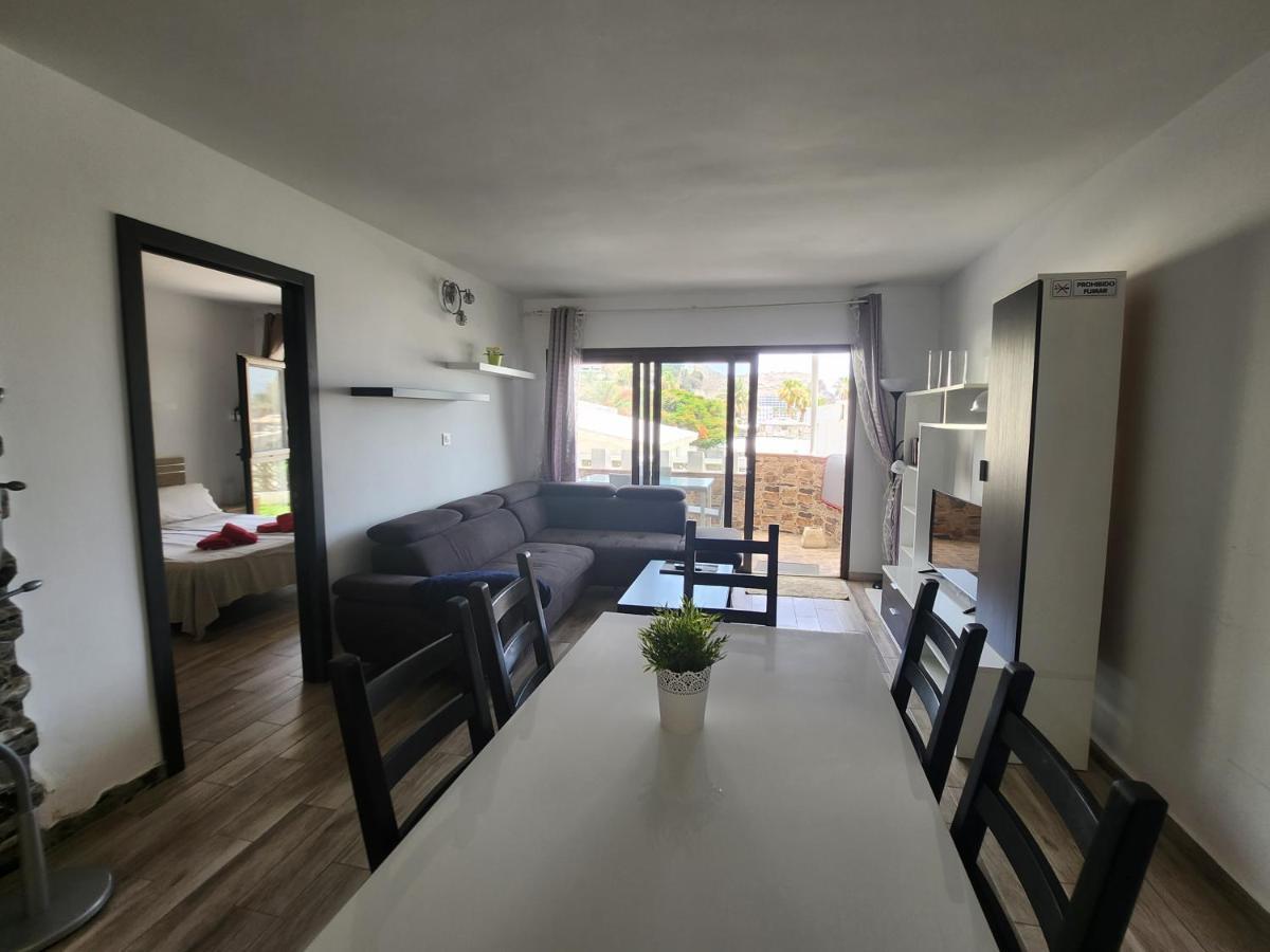Modern Ground Floor Apartment , A Few Steps From The Beach Mogán Buitenkant foto